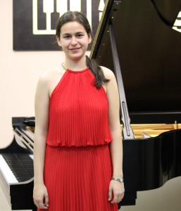 Pria Louka, finalist and 3d Place winner, 2015 Steinway Scholarship Competition